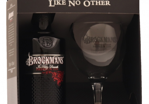 Gin Brockmans + glas